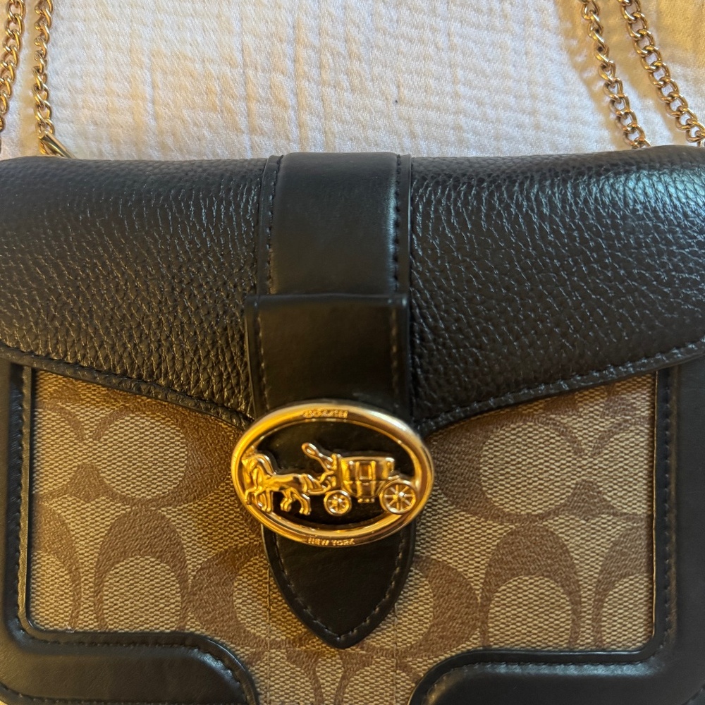 Coach chain purse